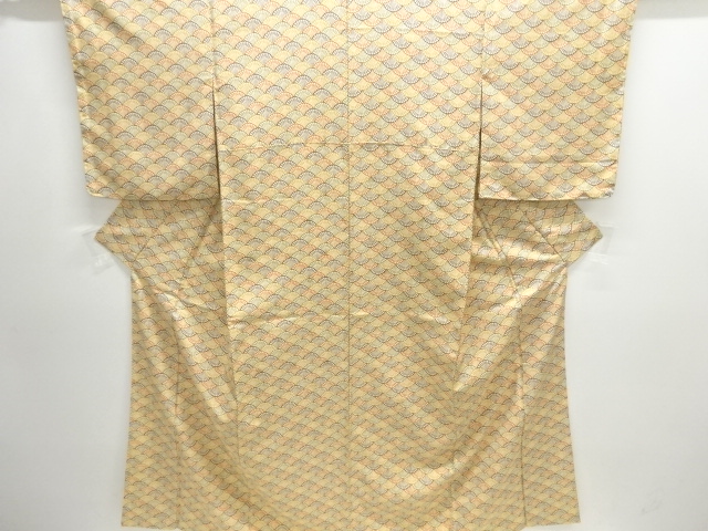 JAPANESE KIMONO / KOMON / FOLDING FAN PATTERN